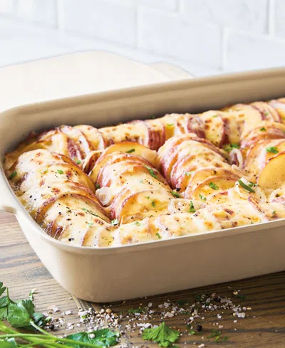 Greenpan Premiere Ceramic Nonstick Ovenware Rectangular Baker In Brown