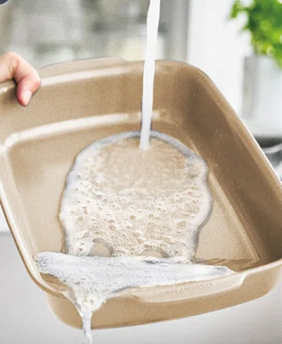 Greenpan Premiere Ceramic Nonstick Ovenware Rectangular Baker In Brown