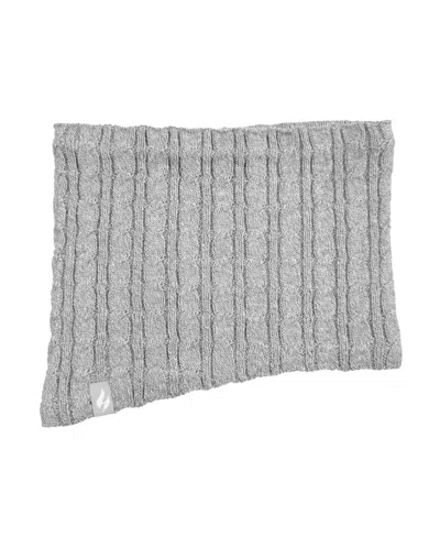 Heat Holders Lite Adele Knit Neck Warmer In Gray