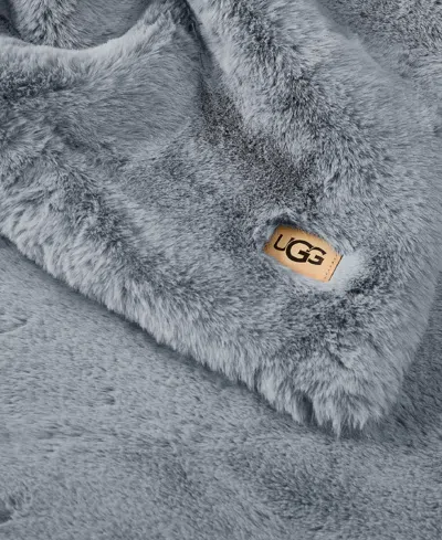 Ugg Euphoria Soft Throw, 50" X 70" In Blue
