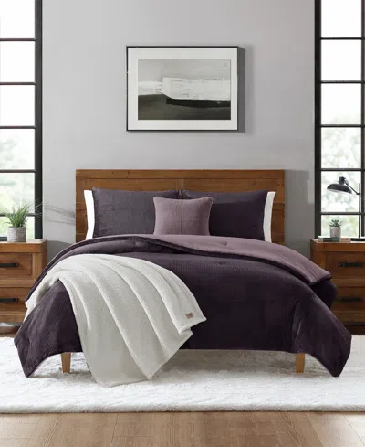 Ugg Brody Reversible 5-pc. Comforter Set, King In Purple