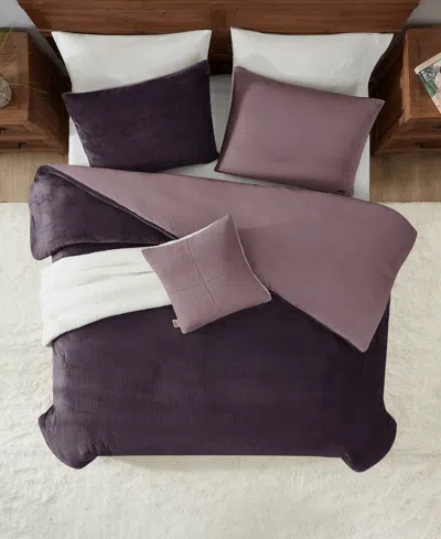 Ugg Brody Reversible 5-pc. Comforter Set, King In Purple