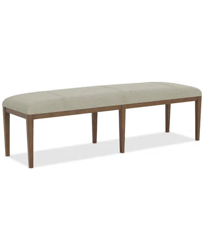 Macy's Davie Dining Bench In Gray