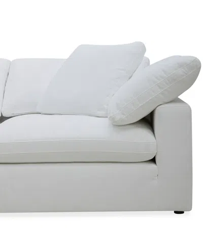 Macy's Furniture Fog 2-pc. Fabric Sofa Set In White