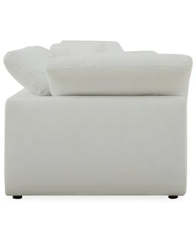 Macy's Furniture Fog 2-pc. Fabric Sofa Set In White