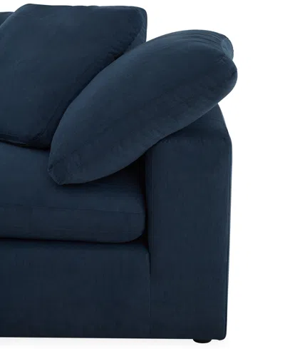 Macy's Furniture Fog 2-pc. Fabric Sofa Set In Blue