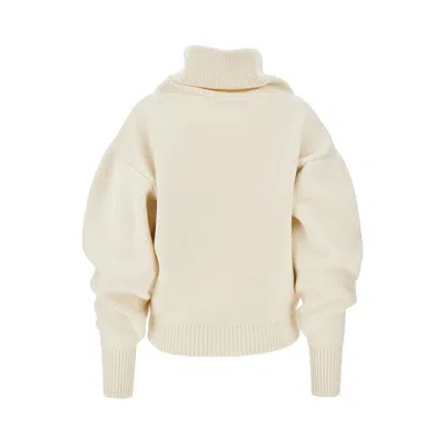 Jacquemus Jersey "ball" In Neutral