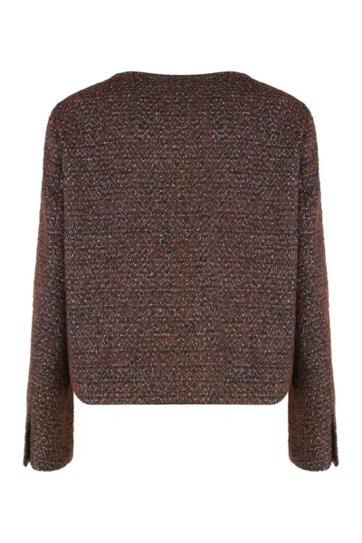 Aspesi Round-neck Jacket In Multi