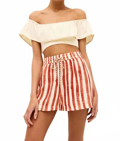 Marie Oliver Ana Beach Shorts In Tierra In Multi