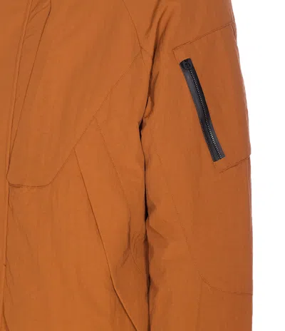 Jg1 Brick Down Jacket In Orange