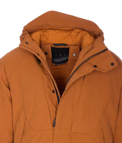 Jg1 Brick Down Jacket In Orange