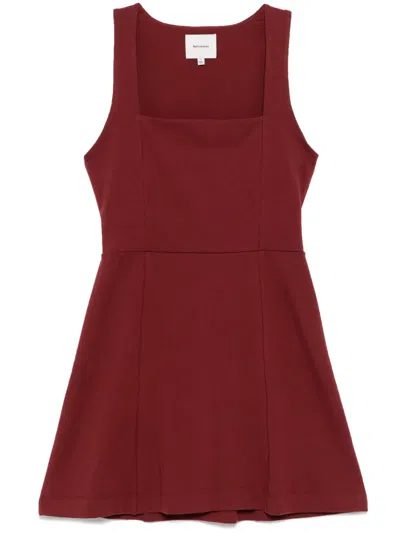 Reformation Rai Dress In Red