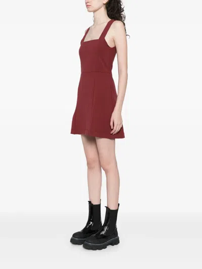 Reformation Rai Dress In Red