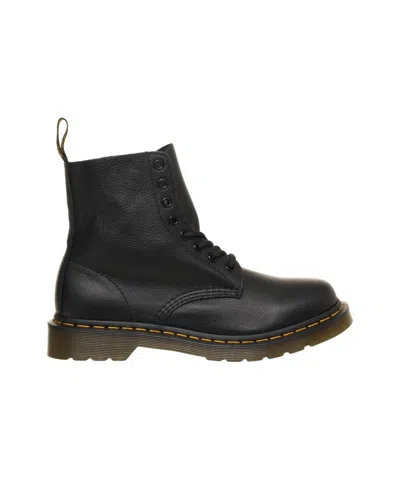 Dr. Martens 1460 Pascal Combat Boots In Black