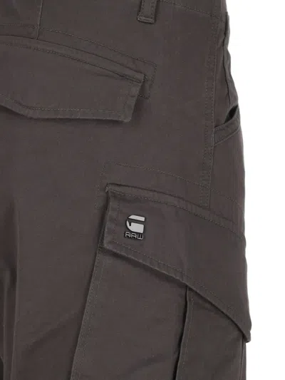 G-star Raw Rovic Zip 3d Zip Cargo Trousers In Brown