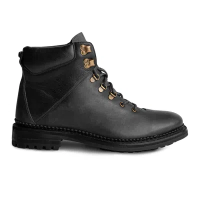 Anthony Veer Rockefeller Hiking Boots In Black
