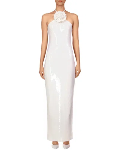 Adele Berto Maxi Dress In White