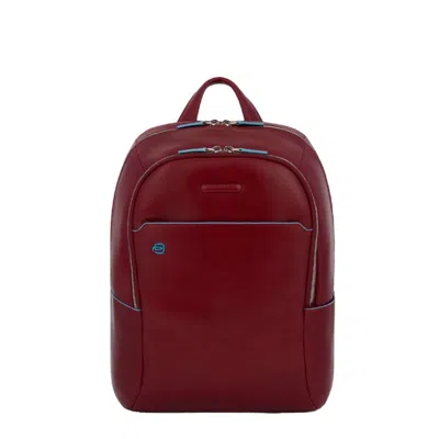 Piquadro 14.1" Backpack In Red