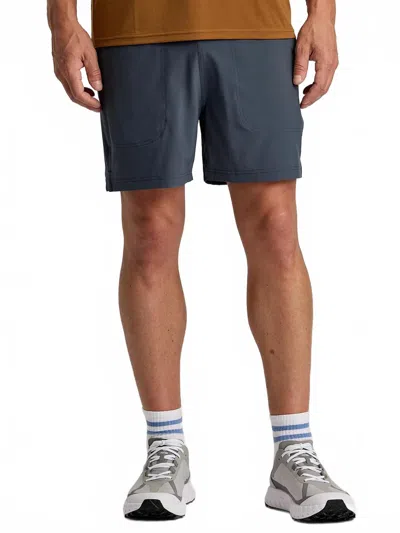 Free Fly Bamboo-lined Active Breeze 5.5" Shorts In Storm Cloud In Blue