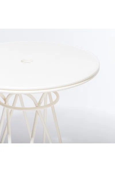 Business & Pleasure Waterhouse Side Table In White