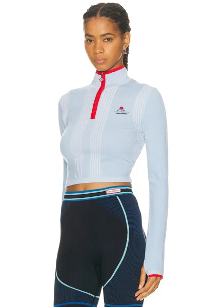 Casablanca Base Layer Pullover In Blue