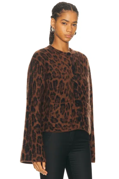 Adam Lippes Barret Jacket In Brown