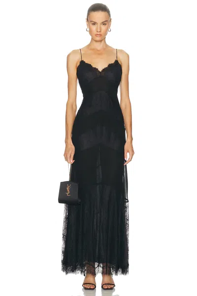 Loveshackfancy Astra Dress In Black