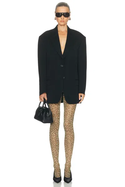 Swedish Stockings Softa Leo Tights In Animal Print