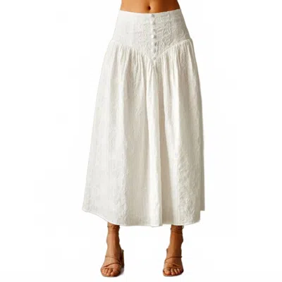 Storia Willa Skirt In White In White