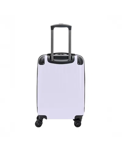 Kenneth Cole Reaction Flying Axis 20" Hardside Expandable Carry-on In Purple