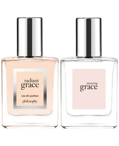 Philosophy Di Lorenzo Serafini 2-pc. Amazing Grace Eau De Toilette And Radiant Grace Eau De Parfum Limited Edition Fragrance Gift S In Multi