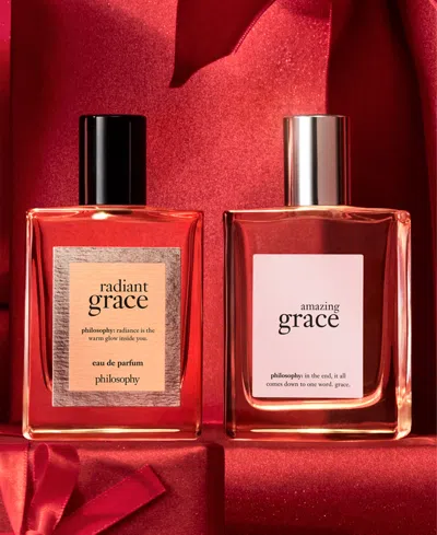 Philosophy Di Lorenzo Serafini 2-pc. Amazing Grace Eau De Toilette And Radiant Grace Eau De Parfum Limited Edition Fragrance Gift S In Multi