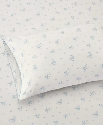 Sunham Callie Floral 200-thread Count 4-pc. Sheet Set, Queen In White