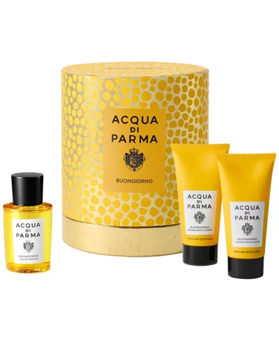 Acqua Di Parma Buongiorno 3-piece Gift Set In Transparent