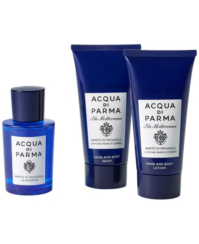 Acqua Di Parma 3-pc. Arancia Di Capri La Riserva Fragrance Gift Set In Blue
