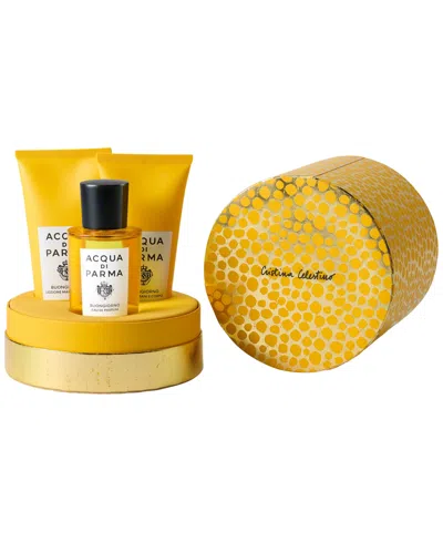 Acqua Di Parma Buongiorno 3-piece Gift Set In Transparent