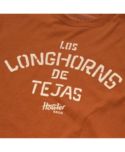 Howler Brothers Men's Texas Orange Texas Longhorns Graphic T-shirt In Orange