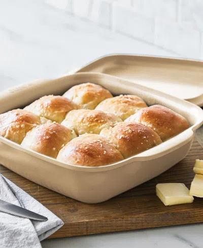 Greenpan Premiere Ceramic Nonstick Ovenware Square Baker In Brown