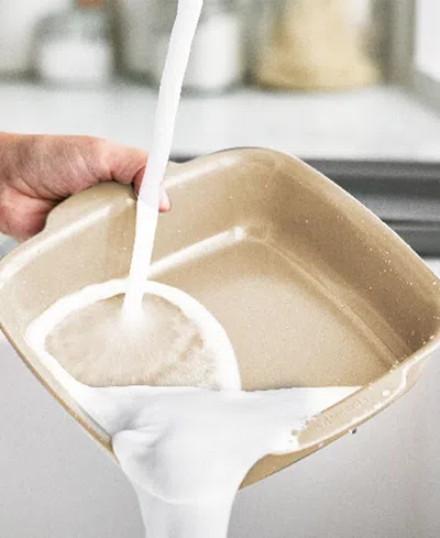 Greenpan Premiere Ceramic Nonstick Ovenware Square Baker In Brown