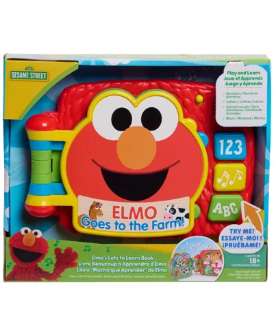 Sesame Street Elmo's Lots To Learn Book In Multi