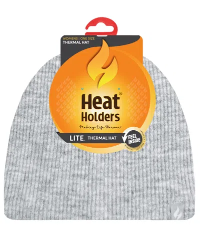 Heat Holders Celeste Space Dyed Rolled Up Hat In Gray