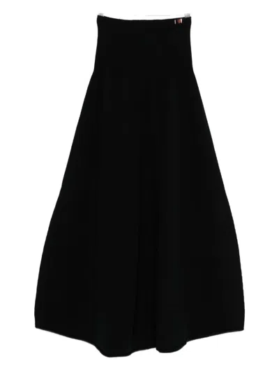 Extreme Cashmere Long Skirt In Black