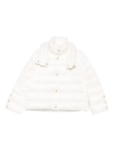 Ermanno Alexander Wang Washed Feather Cotton Coats In White