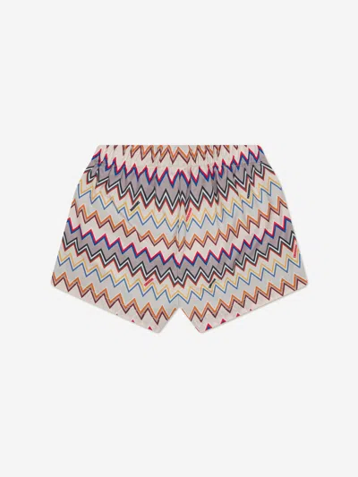 Missoni Baby Boys Zigzag Swim Shorts In Multi
