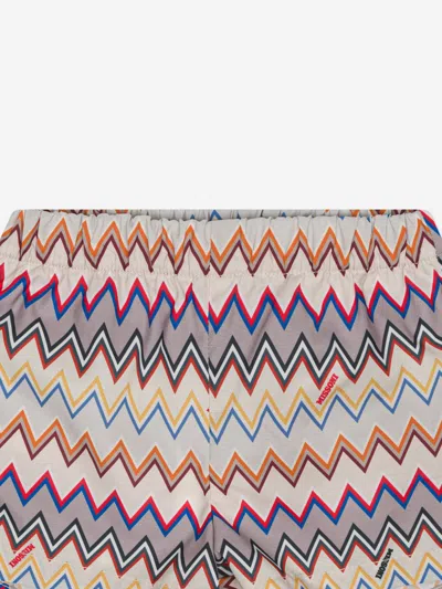 Missoni Baby Boys Zigzag Swim Shorts In Multi