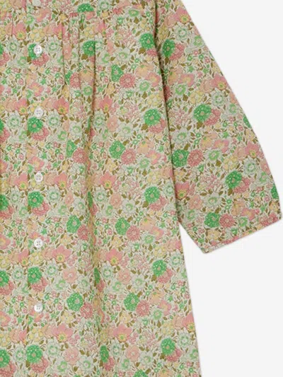 Bonpoint Baby Girls Floral Smocked Felicie Dress In Multi