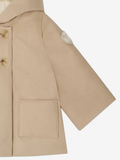 Bonpoint Baby Padded Hooded Jacket In Brown