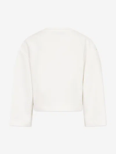 Missoni Girls Zigzag Sweatshirt In White