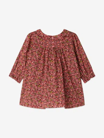 Bonpoint Baby Girls Juju Dress In Red