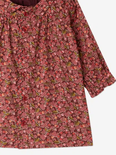 Bonpoint Baby Girls Juju Dress In Red